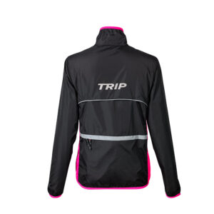 CORTAVIENTO TRIP BLACK/PINK