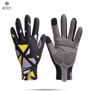 Guantes Largo Mcycle Negro/Amarillo