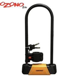 Candado seguridad U-lock 115X292mm Naranjo