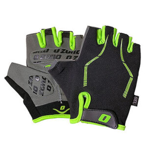 Guantes cortos ozono black/green